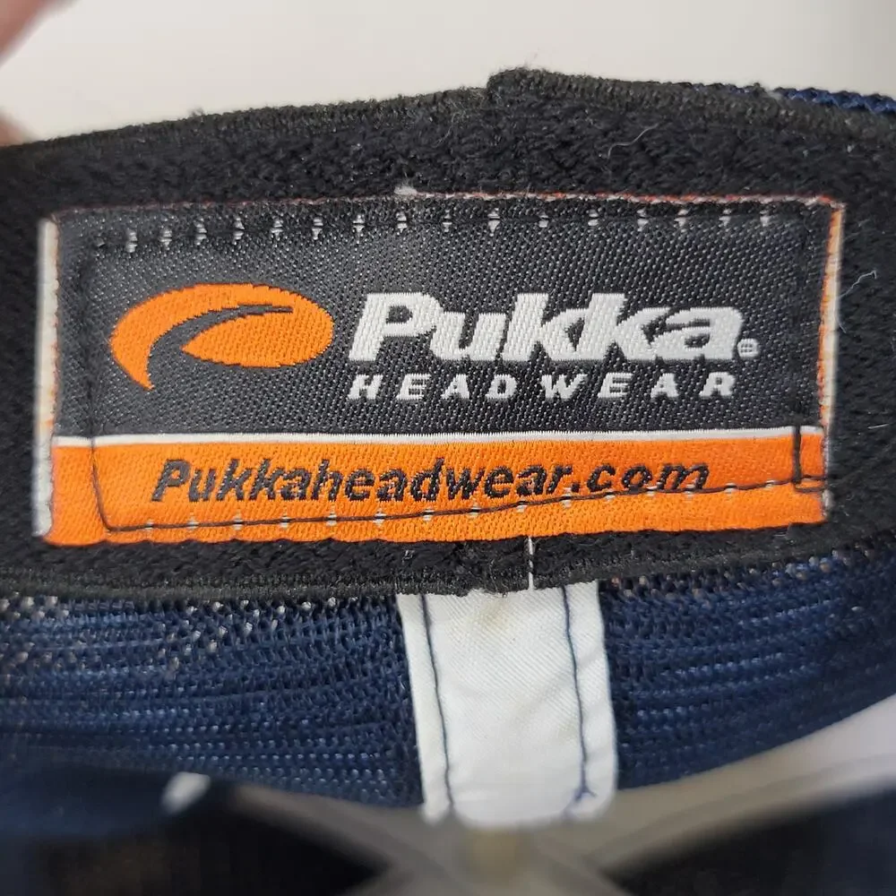 Hustle Navy Ballcap by Pukka Headwear - Size S/M NWOT